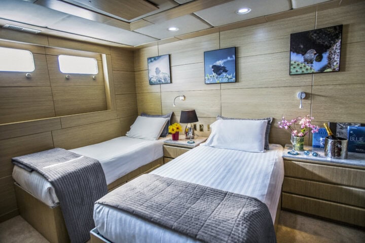 passion yacht cabin galapagos